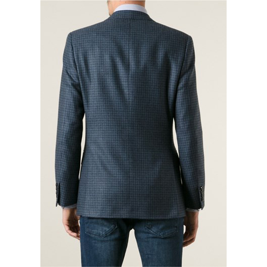 brioni蓝色羊绒男士西装 9201167006