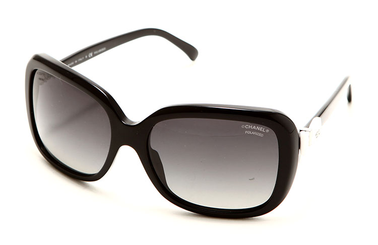 【chanel香奈儿 眼镜】chanel(香奈儿) 黑色镜片蝴蝶结装饰太阳镜