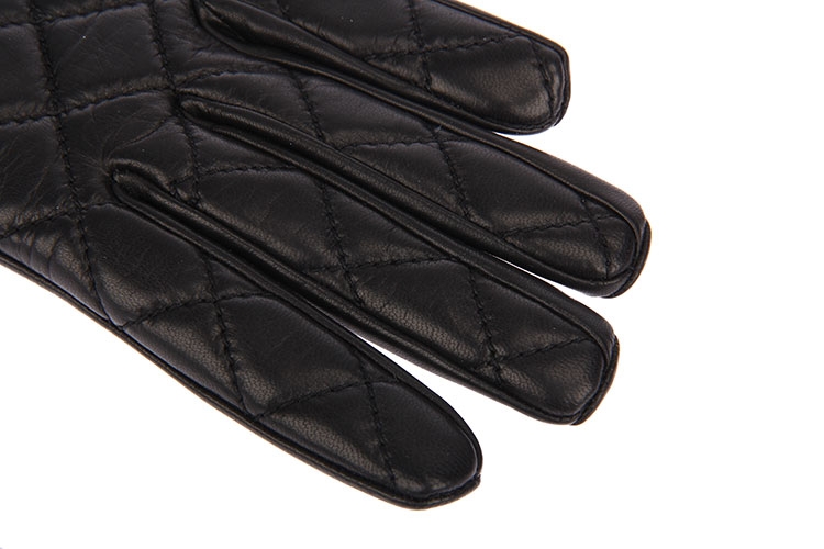 chanel(香奈儿) 黑色皮质手套7