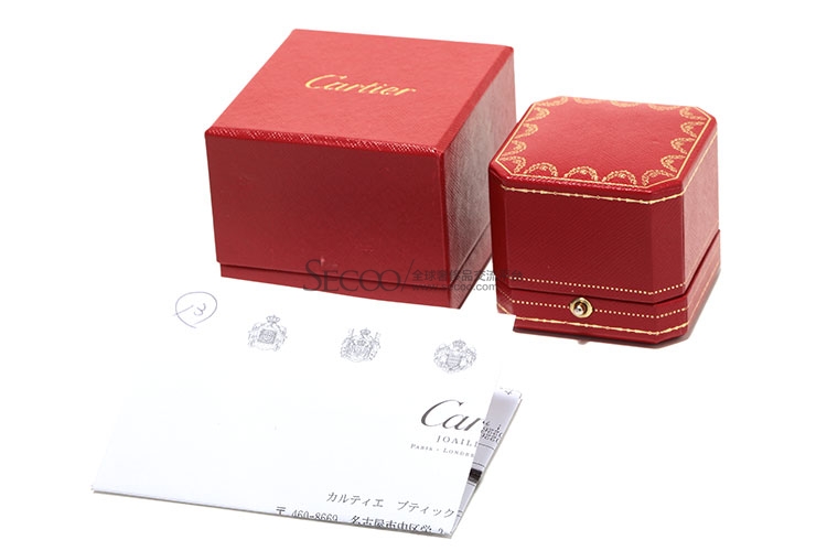 cartier(卡地亚) 18k玫瑰金love系列宽版戒指52
