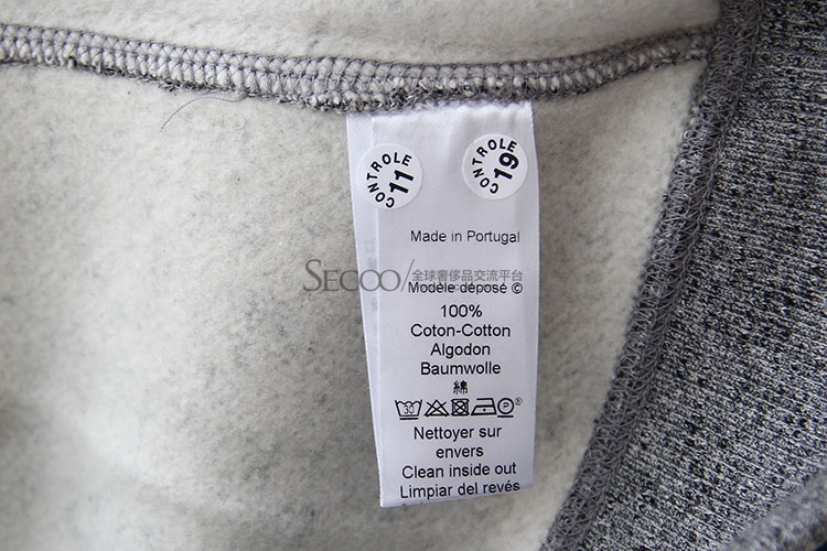 kenzo(高田贤三) 灰色虎头图案男士针织卫衣s