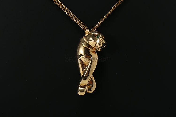 cartier(卡地亚)panthère系列18k黄金豹款项链
