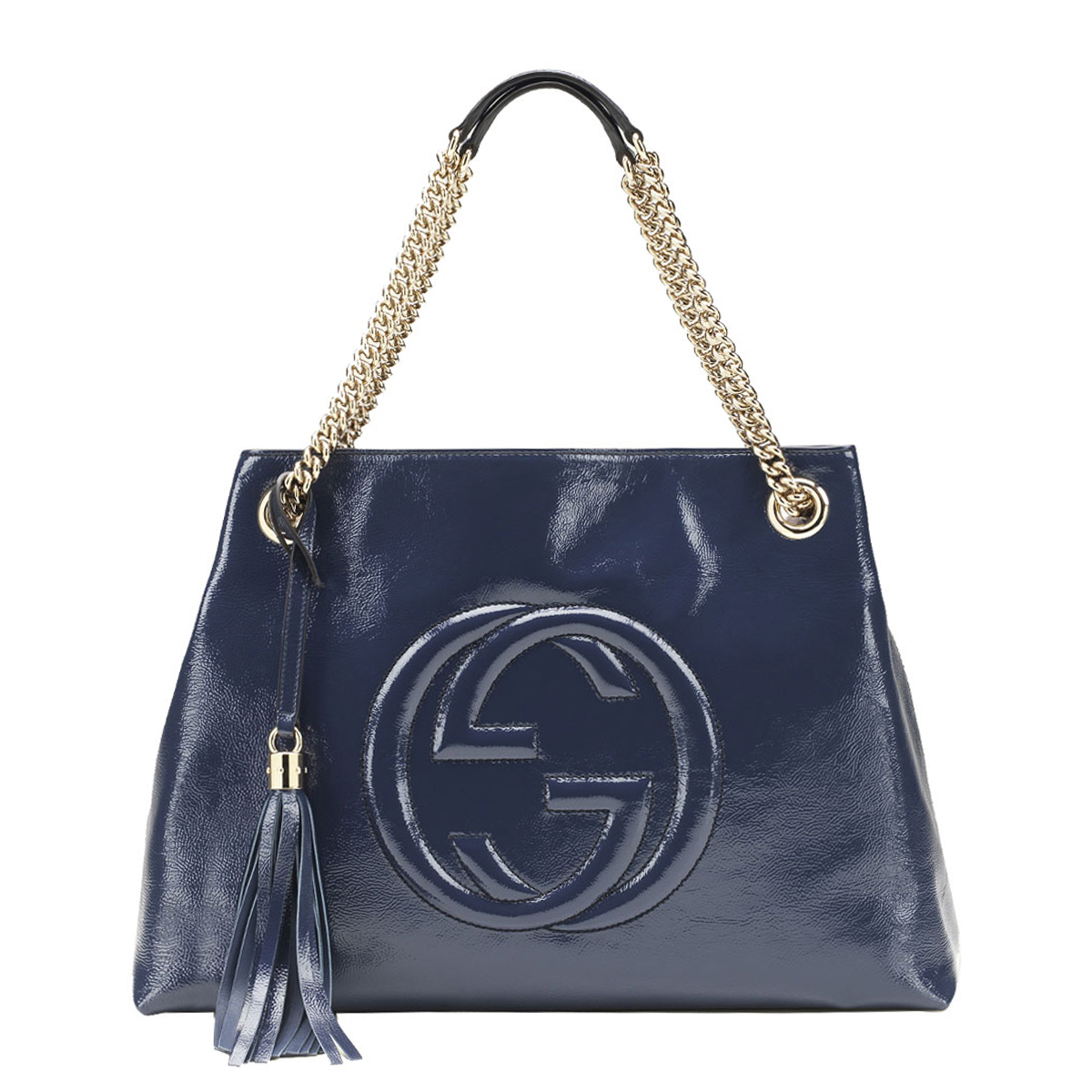 gucci 古驰 女款漆皮手提包 308982-ab80g-4233