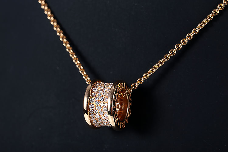 bvlgari(宝格丽) 玫瑰金满天星钻石项链坠