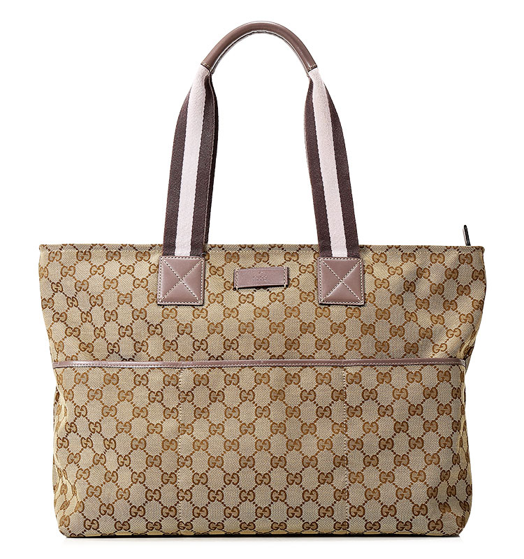 gucci(古驰) 卡其色帆布妈咪包