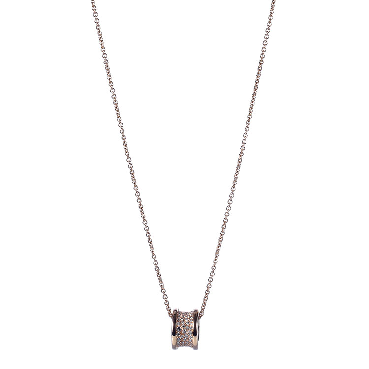 bvlgari(宝格丽) 玫瑰金满天星钻石项链坠