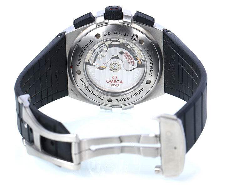 omega(欧米茄) 星座双鹰计时系列男士机械腕表