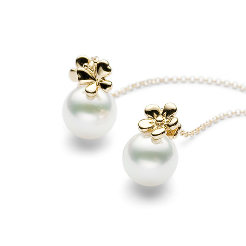 tasaki阿古屋珍珠耳环#e-r246-yg18