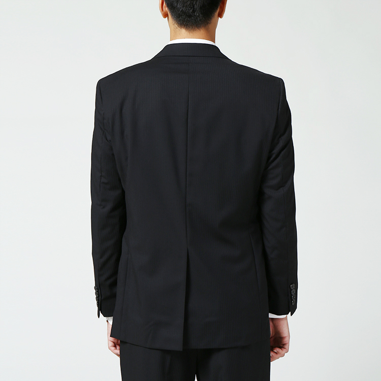 hugo boss黑色羊毛男士西服套装