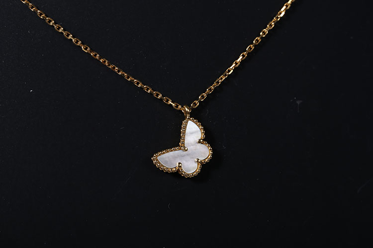 van cleef & arpels(梵克雅宝) 小号蝴蝶吊坠项链