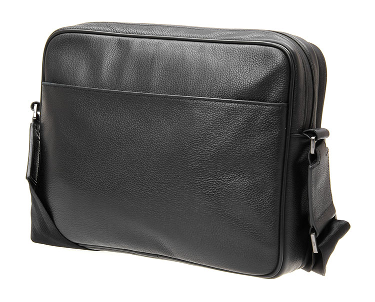 dunhill(登喜路) 黑色皮质斜挎包