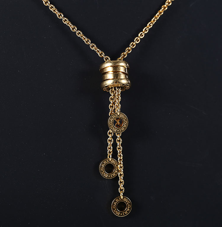 bvlgari(宝格丽) 18k黄金三环套链