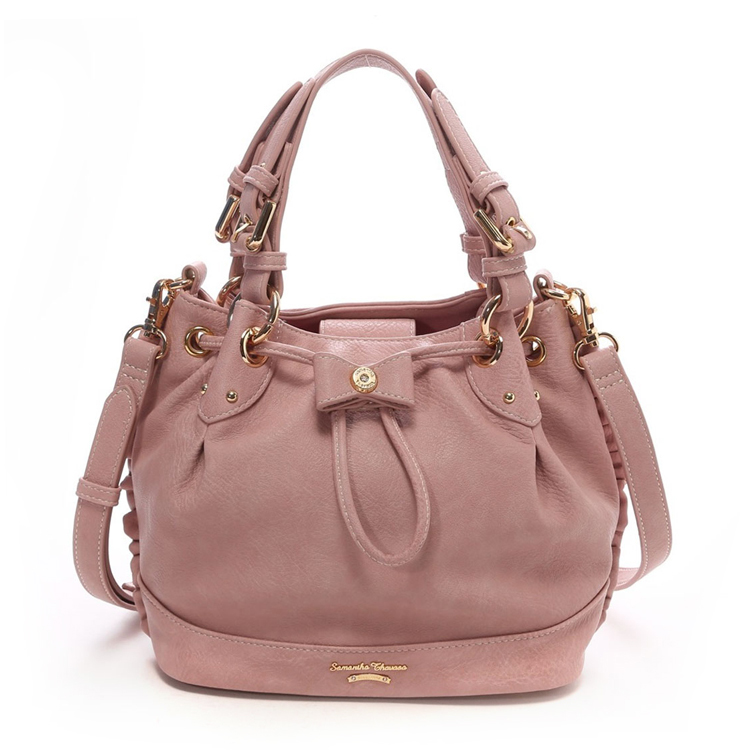 samantha thavasa 纯色水桶两用包 sa1720aw17896