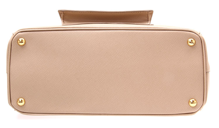 prada(普拉达) 榛果色皮质两用包