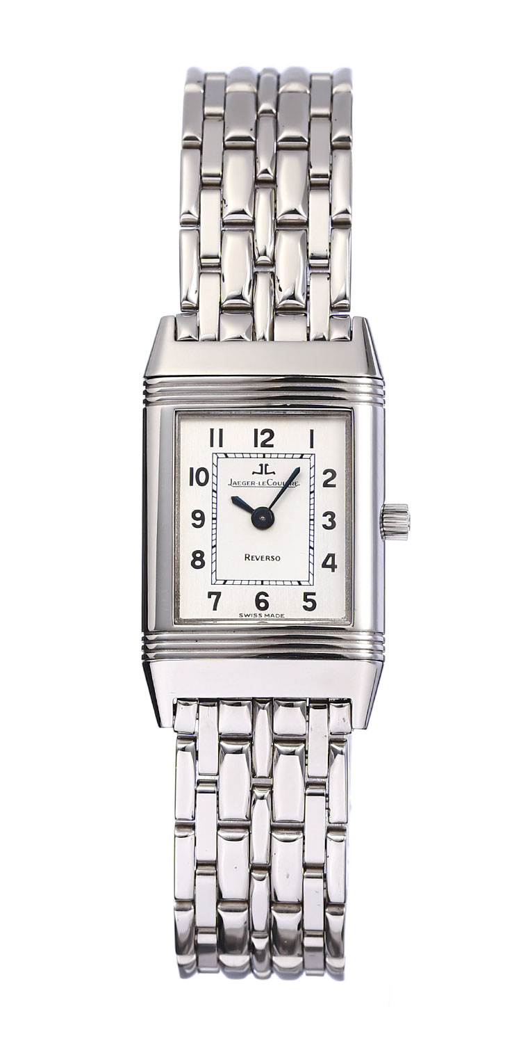 jaegerlecoultre/积家翻转系列女式手动机械腕表