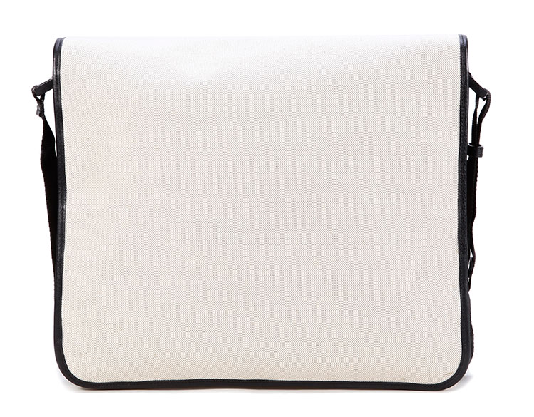 gucci(古驰) 白色帆布男士斜挎包