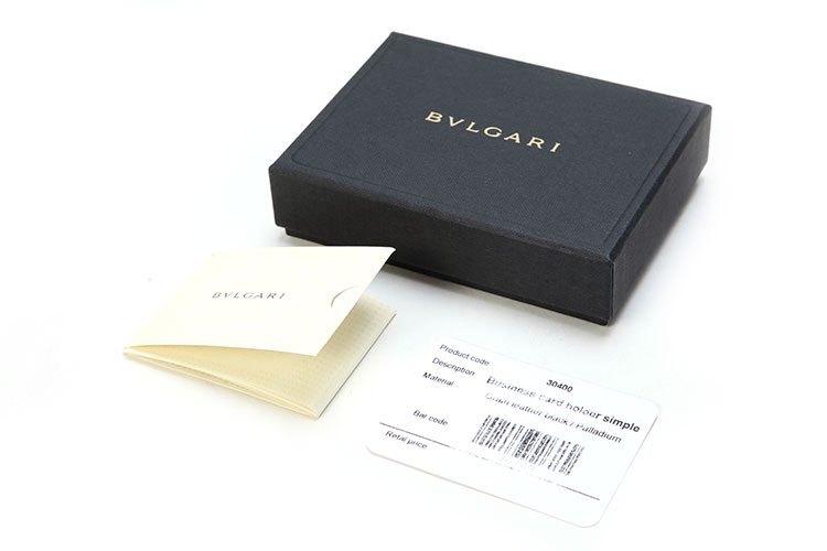 bvlgari(宝格丽) 黑色皮质名片夹