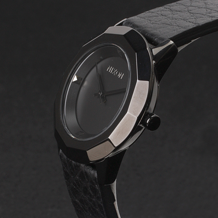 nixon the bobbi all black a341001男士石英腕表 纯黑 4562272086305