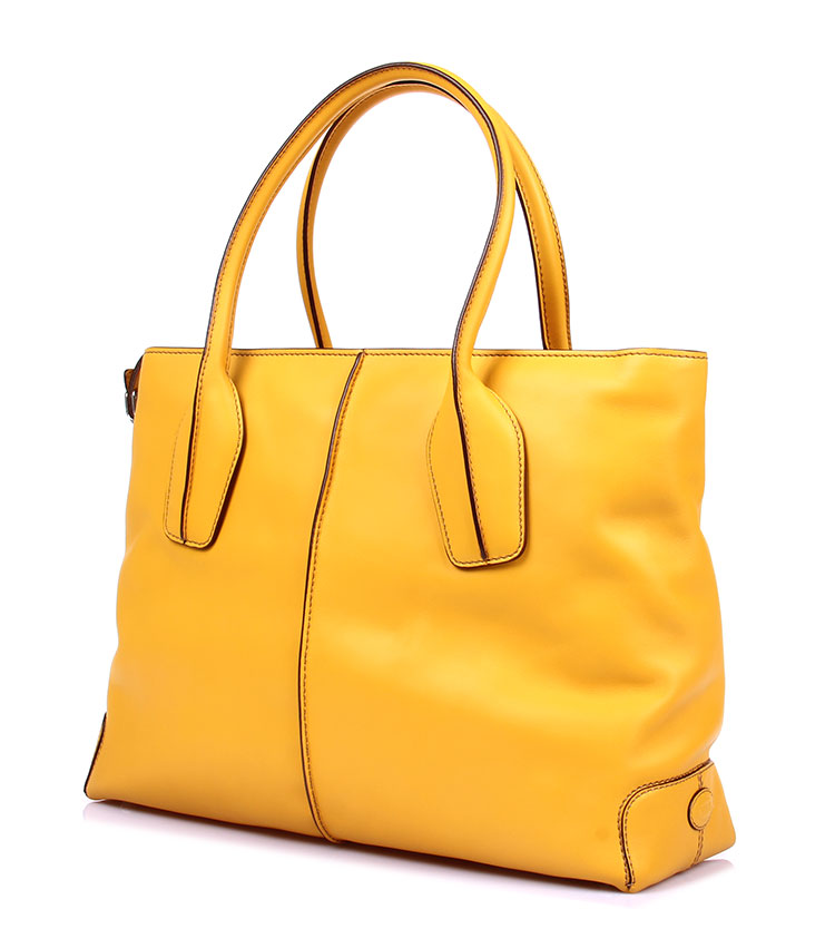 tods(托德斯) 太阳黄皮质手提包