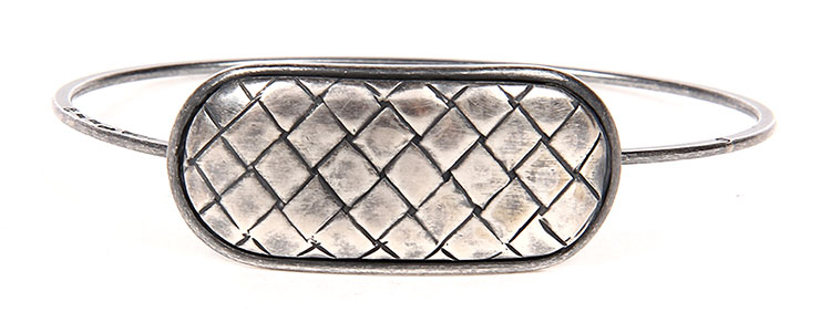 bottega veneta(葆蝶家) 复古925银手镯m