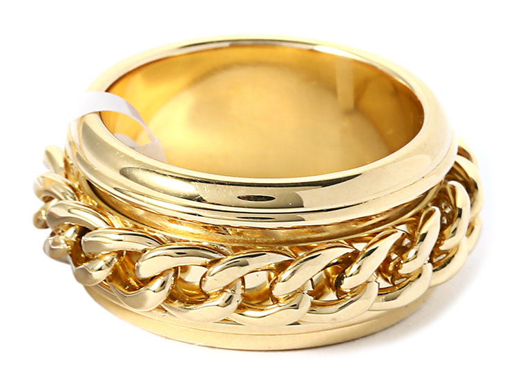 piaget(伯爵) 18k黄金链条款戒指55