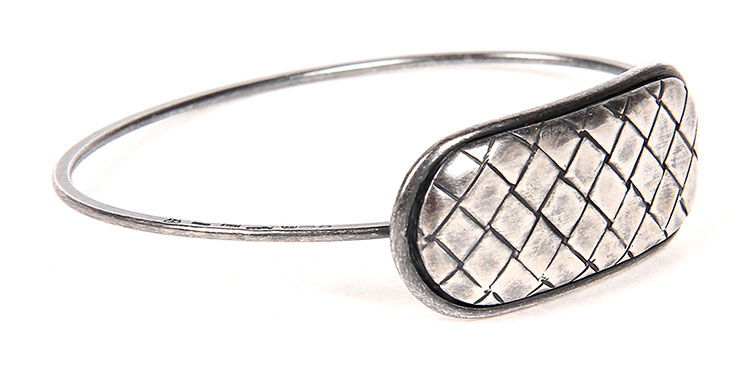 bottega veneta(葆蝶家) 复古925银手镯m