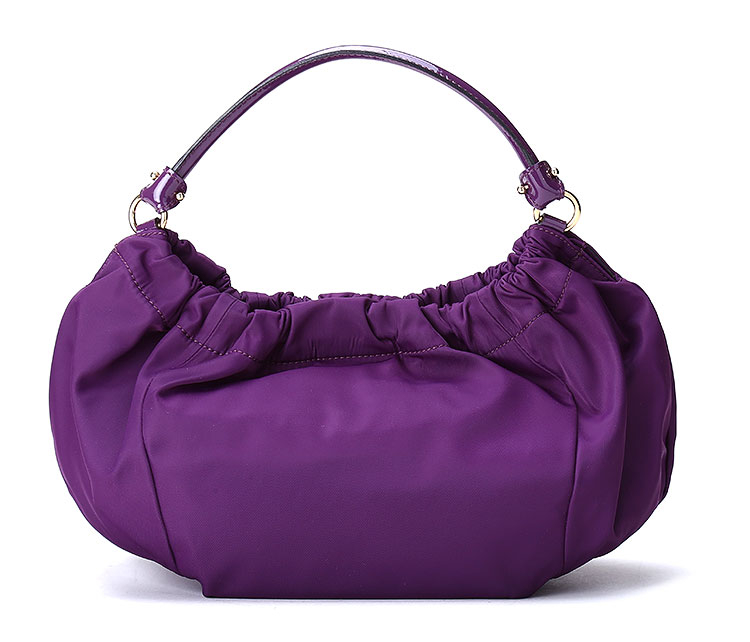 ferragamo(菲拉格慕) 紫色帆布单肩包