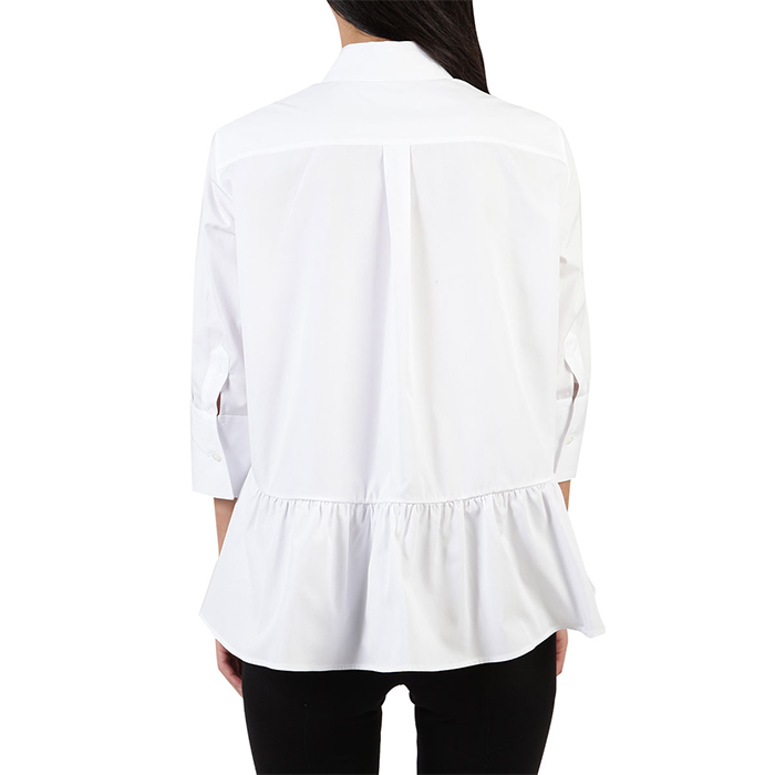 valentino/华伦天奴白色棉女士衬衫 ib3ab01 d1m1 ob0