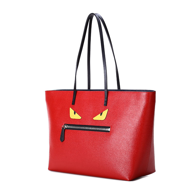 fendi(芬迪) 砖红色牛皮小恶魔单肩包