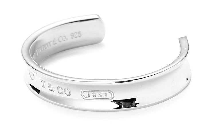 tiffany & co.(蒂芙尼) s925银宽版手镯