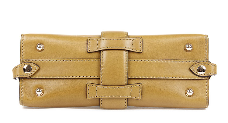 gucci(古驰) 浅橄榄色皮质两用包