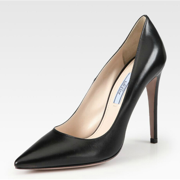 prada/普拉达高跟鞋0468239212845 37 黑色