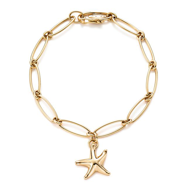 tiffany & co.(蒂芙尼)elsa peretti 18k金海星手链 11677495