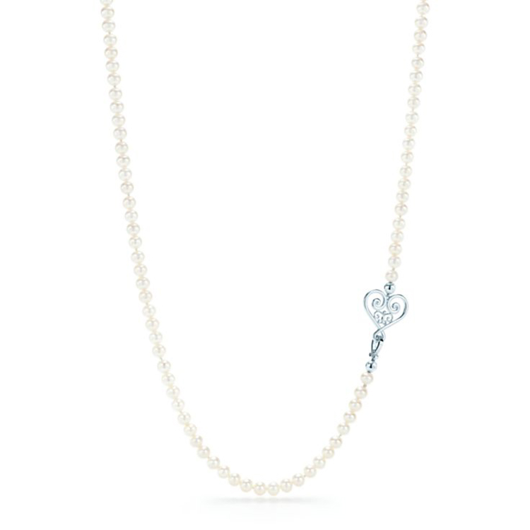 tiffany & co.(蒂芙尼)纯银珍珠项链33874405
