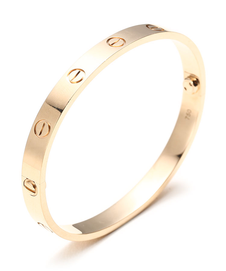 cartier(卡地亚) 玫瑰金love系列手镯17