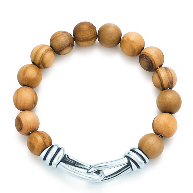 (蒂芙尼)帕洛玛纯银木结珠手镯 号grp07258