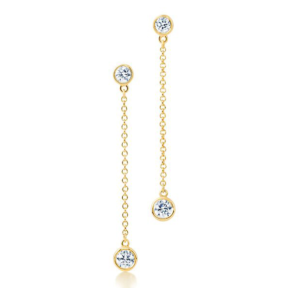 tiffany & co.(蒂芙尼)18k 金耳墜28554559