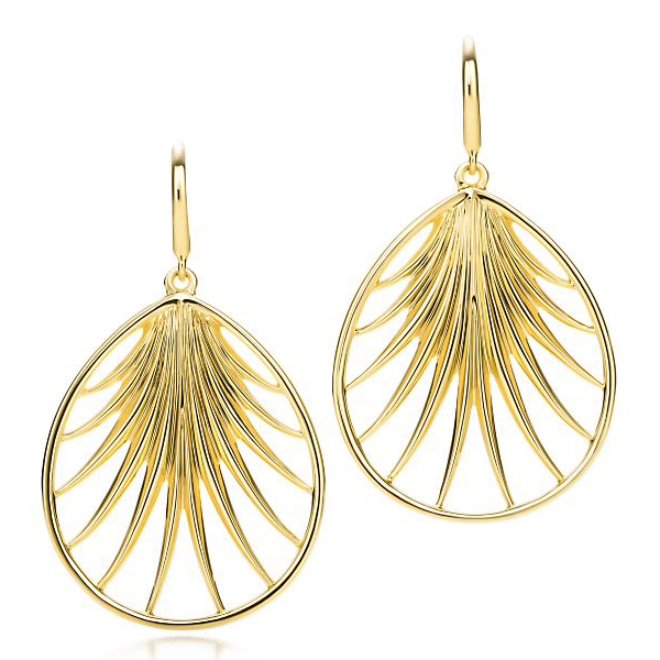 tiffany & co.(蒂芙尼)18k金穿针耳环28800061