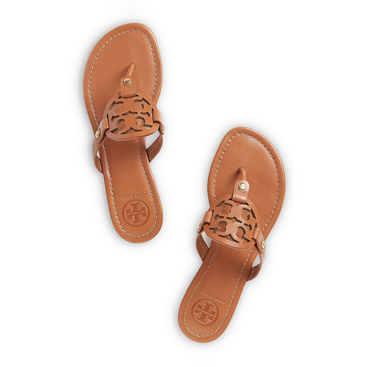 tory burch/托里·伯奇女士凉/拖鞋50008694*t 美码8 棕色