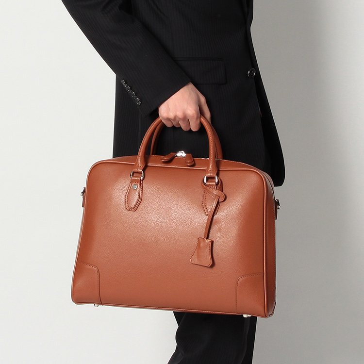 takeo kikuchi / 菊池武夫 2way男士二层牛皮附锁头公文包070-06304