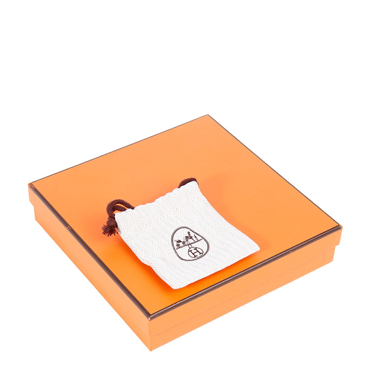 hermes(爱马仕) m金马赛克扣黑/棕皮质腰带 95