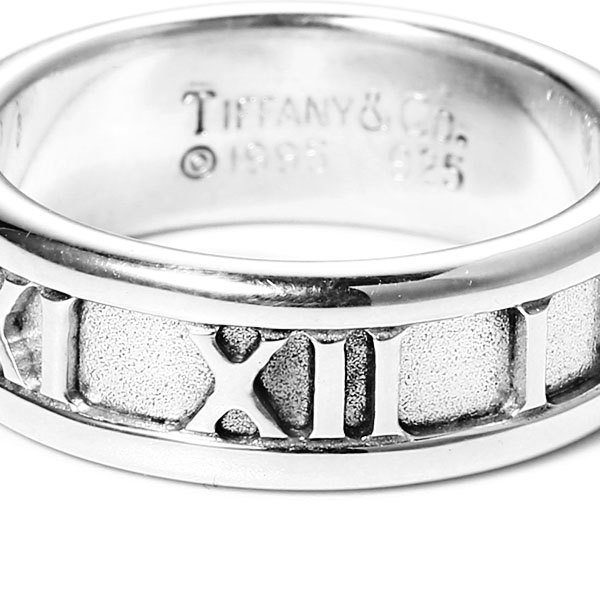 tiffany & co.(蒂芙尼) s925银atlas系列戒指50