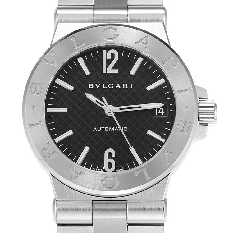 bvlgari(宝格丽) diagono系列男士自动机械腕表dg35bssd