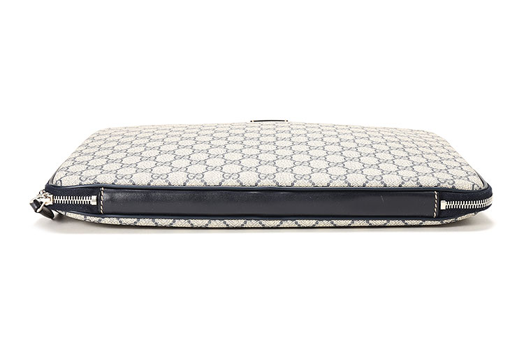 gucci(古驰) #蓝色logopvc电脑包