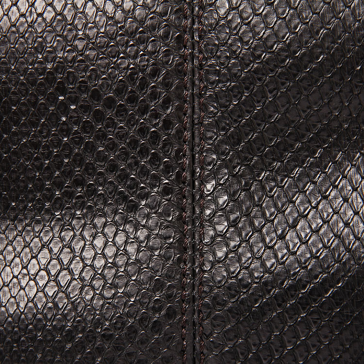 cartier(卡地亚) 黑色蛇皮/马毛单肩包