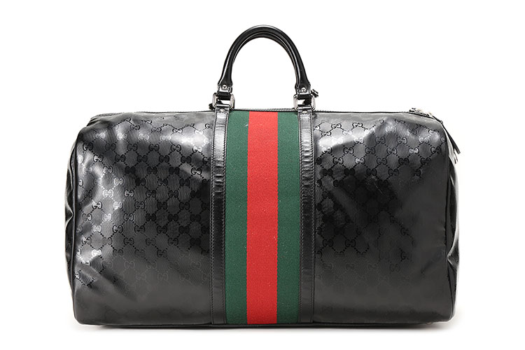gucci/古驰中性款式手提式pvc旅行包