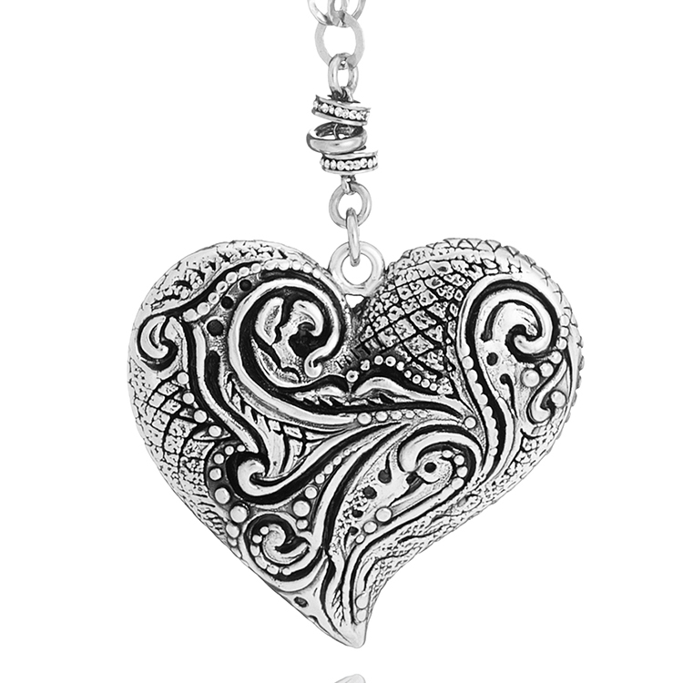 【giovanni raspinigiovanni raspini 吊坠】raspini纯银心形吊坠 链