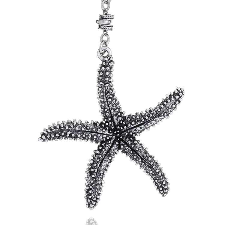 raspini纯银海星项链 链长90cm 8829 深灰色