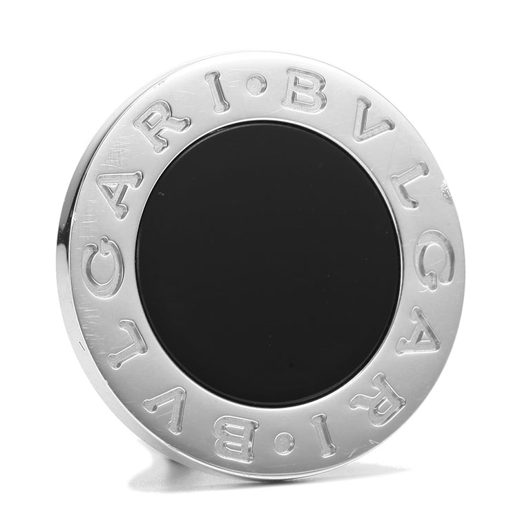 bvlgari(宝格丽) 18k白金黑玛瑙戒指53