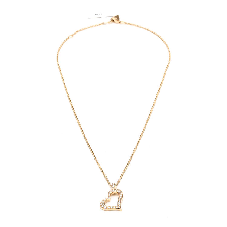 piaget(伯爵) piaget心形系列18k黄金项链